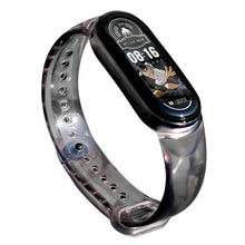 Заредете изображение във визуализатора на галерията – Replacment silicone band strap for Xiaomi Mi Band 6 / 5 black - TopMag
