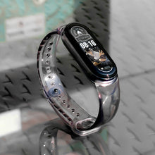Заредете изображение във визуализатора на галерията – Replacment silicone band strap for Xiaomi Mi Band 6 / 5 black - TopMag
