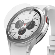 Заредете изображение във визуализатора на галерията – Ringke IDGL 4pcs Tempered Glass for Samsung Galaxy Watch 4 Classic 46mm on a Rake (G4as056) - TopMag
