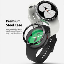 Заредете изображение във визуализатора на галерията – Ringke Bezel Styling case frame envelope ring Watch 6 / 5 / 4 (40mm) silver (Stainless Steel) (GW4-40-40) - TopMag
