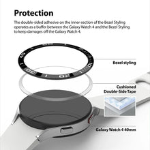 Заредете изображение във визуализатора на галерията – Ringke Bezel Styling case frame envelope ring Watch 6 / 5 / 4 (40mm) silver (Stainless Steel) (GW4-40-40) - TopMag
