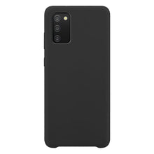 Заредете изображение във визуализатора на галерията – Silicone Case Soft Flexible Rubber Cover for Samsung Galaxy A03s black - TopMag
