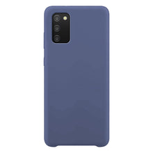Заредете изображение във визуализатора на галерията – Silicone Case Soft Flexible Rubber Cover for Samsung Galaxy A03s blue - TopMag
