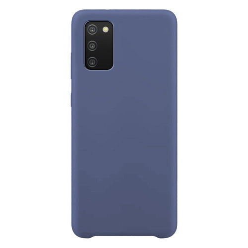 Silicone Case Soft Flexible Rubber Cover for Samsung Galaxy A03s blue - TopMag