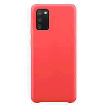 Заредете изображение във визуализатора на галерията – Silicone Case Soft Flexible Rubber Cover for Samsung Galaxy A03s red - TopMag
