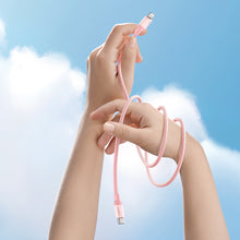 Заредете изображение във визуализатора на галерията – Ugreen fast charging cable USB Type C - Lightning (MFI certified) chip C94 Power Delivery 1m pink (60625 US387) - TopMag
