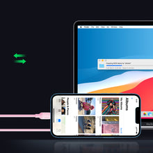 Заредете изображение във визуализатора на галерията – Ugreen fast charging cable USB Type C - Lightning (MFI certified) chip C94 Power Delivery 1m pink (60625 US387) - TopMag
