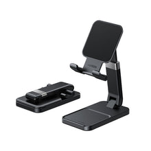 Заредете изображение във визуализатора на галерията – Ugreen desk telescopic stand foldable phone holder tablet black (LP427) - TopMag
