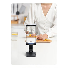 Заредете изображение във визуализатора на галерията – Ugreen desk telescopic stand foldable phone holder tablet black (LP427) - TopMag
