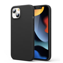 Заредете изображение във визуализатора на галерията – Ugreen Protective Silicone Case rubber flexible silicone case cover for iPhone 13 black - TopMag
