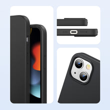 Заредете изображение във визуализатора на галерията – Ugreen Protective Silicone Case rubber flexible silicone case cover for iPhone 13 black - TopMag
