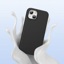 Заредете изображение във визуализатора на галерията – Ugreen Protective Silicone Case rubber flexible silicone case cover for iPhone 13 black - TopMag
