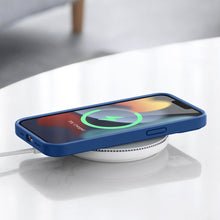 Заредете изображение във визуализатора на галерията – Ugreen Protective Silicone Case rubber flexible silicone case cover for iPhone 13 Pro blue - TopMag
