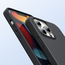 Заредете изображение във визуализатора на галерията – Ugreen Protective Silicone Case rubber flexible silicone case cover for iPhone 13 Pro Max black - TopMag
