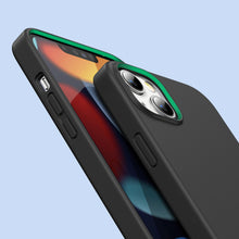Заредете изображение във визуализатора на галерията – Ugreen Protective Silicone Case rubber flexible silicone case cover for iPhone 13 mini black - TopMag
