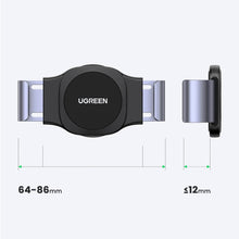 Заредете изображение във визуализатора на галерията – Ugreen 2in1 clamp and magnetic car phone holder on the ventilation grille black (LP450) - TopMag
