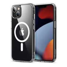 Заредете изображение във визуализатора на галерията – Ugreen Protective Magnetic Case Magnetic Gel Case for iPhone 13 transparent (MagSafe compatible) (90131) - TopMag
