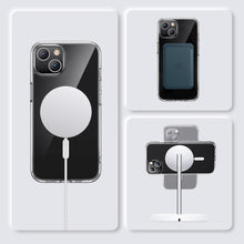 Заредете изображение във визуализатора на галерията – Ugreen Protective Magnetic Case Magnetic Gel Case for iPhone 13 transparent (MagSafe compatible) (90131) - TopMag
