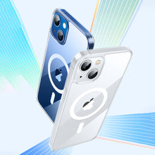Заредете изображение във визуализатора на галерията – Ugreen Protective Magnetic Case Magnetic Gel Case for iPhone 13 transparent (MagSafe compatible) (90131) - TopMag
