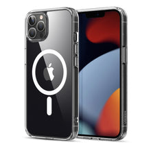 Заредете изображение във визуализатора на галерията – Ugreen Protective Magnetic Case Magnetic Gel Case for iPhone 13 Pro transparent (MagSafe compatible) (90132) - TopMag
