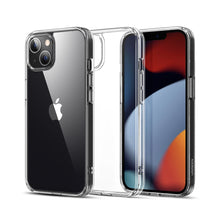 Заредете изображение във визуализатора на галерията – Ugreen Protective Fusion Case Hard Cover with Gel Frame for iPhone 13 Transparent (90178) - TopMag
