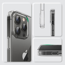 Заредете изображение във визуализатора на галерията – Ugreen Protective Fusion Case Hard Cover with Gel Frame for iPhone 13 Pro transparent (90179) - TopMag
