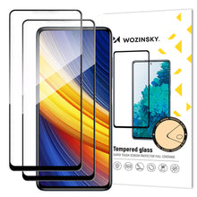 Заредете изображение във визуализатора на галерията – Wozinsky 2x Super Strength Full Glue Full Screen Tempered Glass with Frame Case Friendly Xiaomi Redmi Note 9 Pro / Redmi Note 9S / Poco X3 NFC / Redmi Note 11 Pro Global / Redmi Note 11 Pro 5G Global Black - TopMag
