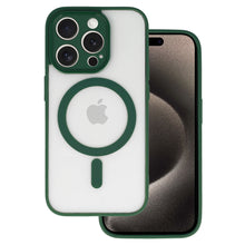 Заредете изображение във визуализатора на галерията – Acrylic Color Magsafe Case for Iphone 12 Pro green
