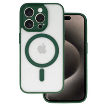 Заредете изображение във визуализатора на галерията – Acrylic Color Magsafe Case for Iphone 14 Pro Max green
