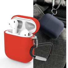 Заредете изображение във визуализатора на галерията – Kingxbar Macarons Series silicone soft case cover for AirPods 2 / AirPods 1 light blue - TopMag
