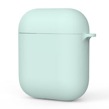Заредете изображение във визуализатора на галерията – Kingxbar Macarons Series silicone soft case cover for AirPods 2 / AirPods 1 light blue - TopMag
