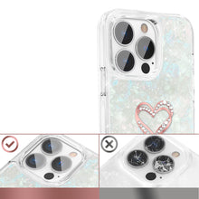 Заредете изображение във визуализатора на галерията – Kingxbar Epoxy Series case cover with original Swarovski crystals iPhone 13 Pro multicolour - TopMag
