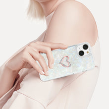 Заредете изображение във визуализатора на галерията – Kingxbar Epoxy Series case cover with original Swarovski crystals iPhone 13 multicolour - TopMag
