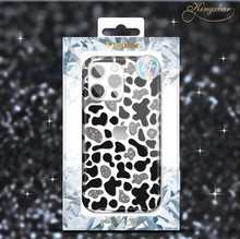 Заредете изображение във визуализатора на галерията – Kingxbar Wild Series case for iPhone 13 Pro cow - TopMag
