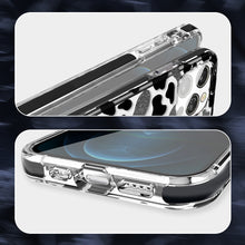 Заредете изображение във визуализатора на галерията – Kingxbar Wild Series case for iPhone 13 Pro cow - TopMag
