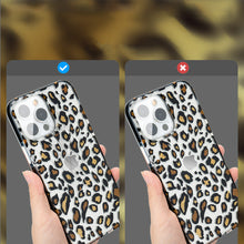 Заредете изображение във визуализатора на галерията – Kingxbar Wild Series case for iPhone 13 Pro cow - TopMag
