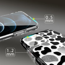 Заредете изображение във визуализатора на галерията – Kingxbar Wild Series case for iPhone 13 Pro cow - TopMag
