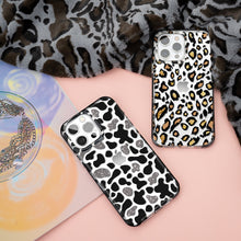 Заредете изображение във визуализатора на галерията – Kingxbar Wild Series case for iPhone 13 Pro cow - TopMag
