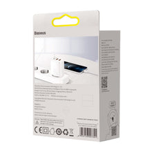 Заредете изображение във визуализатора на галерията – Baseus Compact quick charger USB Type C / 2x USB 30W 3A Power Delivery Quick Charge white (CCXJ-E02) - TopMag

