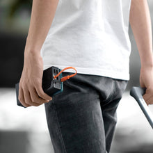 Заредете изображение във визуализатора на галерията – Baseus Elf powerbank 20000mAh 65W 2x USB / USB Type C / built-in cable USB Type C Power Delivery Quick Charge black (PPJL000001) - TopMag
