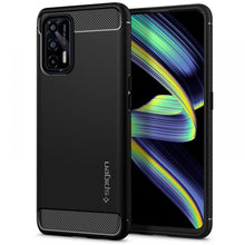 Заредете изображение във визуализатора на галерията – SPIGEN RUGGED ARMOR REALME GT 5G MATTE BLACK - TopMag
