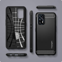 Заредете изображение във визуализатора на галерията – SPIGEN RUGGED ARMOR REALME GT 5G MATTE BLACK - TopMag
