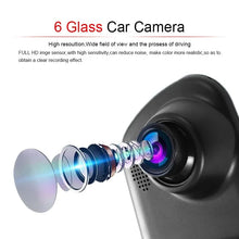 Заредете изображение във визуализатора на галерията – Car Dash Cam DVR-01 Mirror 5,0 inches + rear camera
