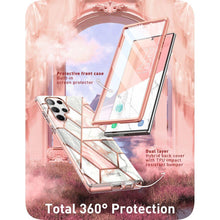 Заредете изображение във визуализатора на галерията – Supcase COSMO GALAXY S23 ULTRA MARBLE PINK
