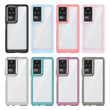 Заредете изображение във визуализатора на галерията – Outer Space Case for Xiaomi Poco F4 5G cover with a flexible frame blue

