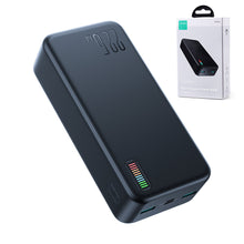 Заредете изображение във визуализатора на галерията – Joyroom powerbank 30000mAh Dazzling Series 22.5W black (QP196)
