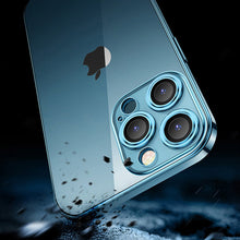 Заредете изображение във визуализатора на галерията – Joyroom Chery Mirror Case Cover for iPhone 13 Pro Metallic Frame Blue (JR-BP908 sea blue) - TopMag
