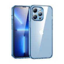 Заредете изображение във визуализатора на галерията – Joyroom Star Shield Case hard cover for iPhone 13 Pro Max blue (JR-BP913 transparent blue) - TopMag
