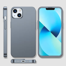 Заредете изображение във визуализатора на галерията – Joyroom 360 Full Case front and back cover for iPhone 13 + tempered glass screen protector grey (JR-BP927 tranish) - TopMag

