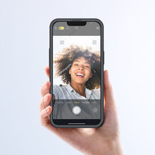 Заредете изображение във визуализатора на галерията – Joyroom 360 Full Case front and back cover for iPhone 13 Pro + tempered glass screen protector black (JR-BP935 black) - TopMag
